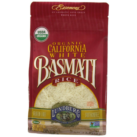 Lundberg Farms Organic California White Basmati Rice, 907g