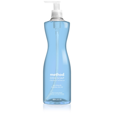Front of method Dish Soap Sea Minerals, 532 mL