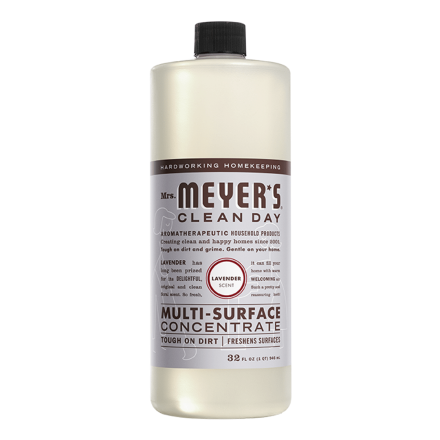 Front of Mrs. Meyer's Multi-Surface Concentrate Lavender, 946 mL