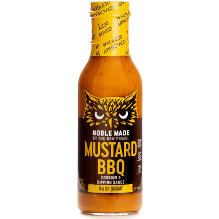 The New Primal Mustard BBQ Sauce, 340g