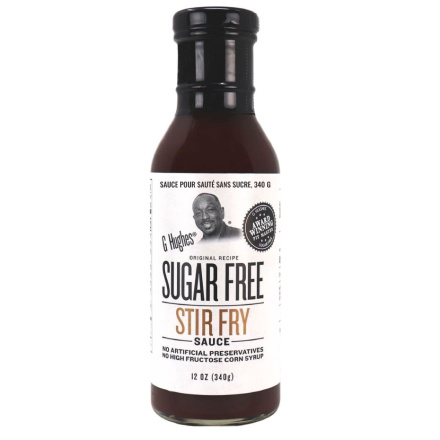 Front of G Hughes Sugar Frere Stir Fry Sauce