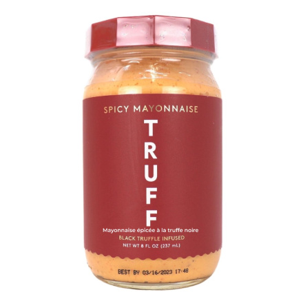 Front of Truff Black Truffle Infused Spicy Mayo