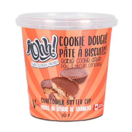 Shop Ohh! Foods Allergen-Friendly Edible Cookie Dough Sunflower Butter Cup, 360g
