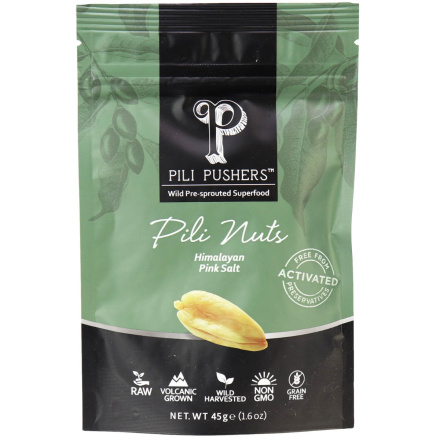 Pili Pushers Himalayan Pink Salt Pili Nuts, 45g