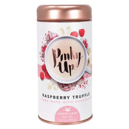 Front of Pinky Up Raspberry Truffle, 90g