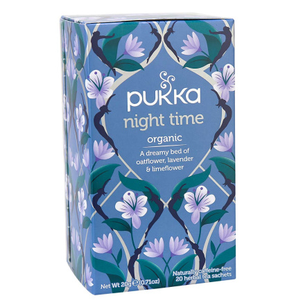 Pukka Organic Herbal Tea Night Time, 20 Sachets
