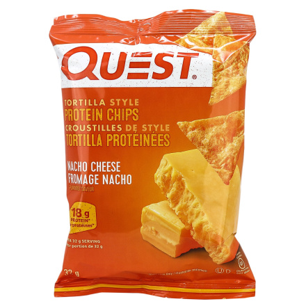 Quest Protein Tortilla Chips Nacho, 32g