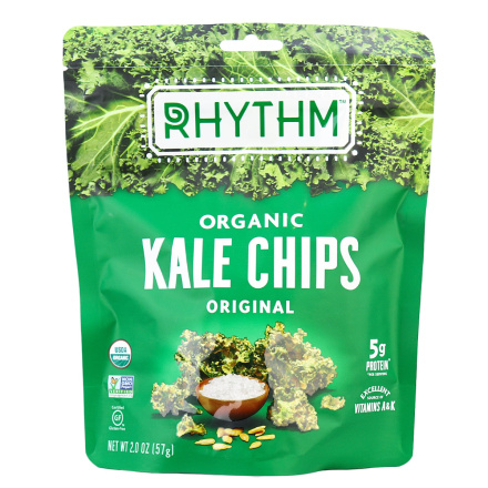 Rhythm Superfoods Organic Kale Chips Original, 57g