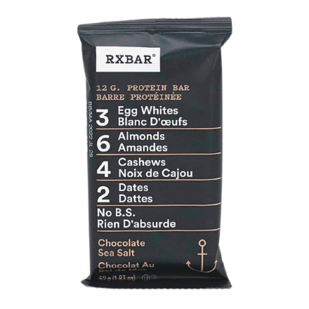 Rx Bar Chocolate Sea Salt