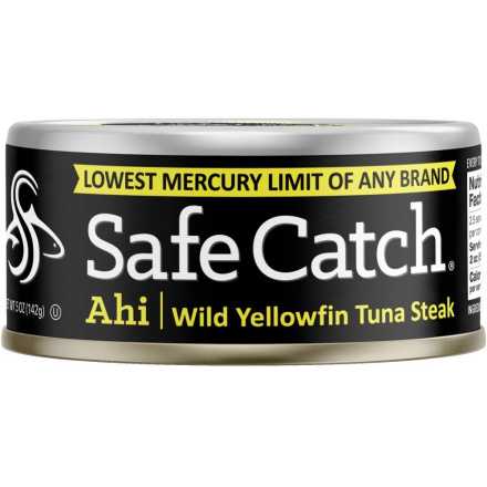 Safe Catch Ahi Wild Yellowfin Tuna Steak, 142g