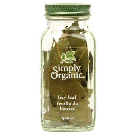 Simply Organic Bay Leaf Organic, 4g