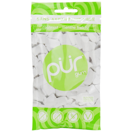 Pur Sugar-Free Gum Coolmint, 77g