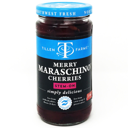 Tillen Farms Merry Maraschino Cherries, 383g