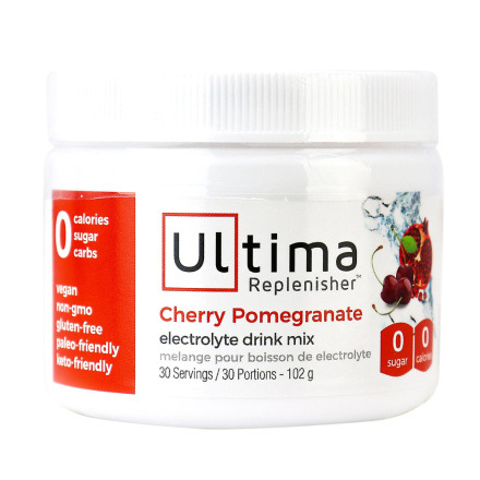 Ultima Replenisher Electrolyte Drink Mix Cherry Pomegranate, 30 Servings