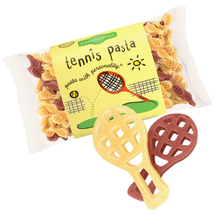 Front of Pastabilities Tennis Pasta, 397g