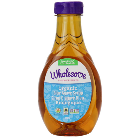 Wholesome Sweeteners Organic Blue Agave Syrup, 480ml