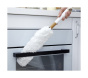 Action shot of Full Circle Dust Whisperer Filament Duster White