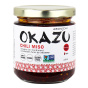 Front of Abokichi Okazu Chili Miso Sesame Oil Condiment, 230mL