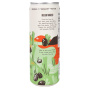 Side of Aura Bora Herbal Sparkling Water Lemongrass Coconut, 355mL