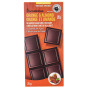 Front of Cocoalicious 80% Cacao No Added Sugar Dark Chocolate Orange & Almond, 70g