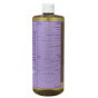 Back of Dr. Bronner's Pure Castile Soap Lavender, 946 mL