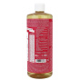 Side 2 of Dr. Bronner's Pure Castile Soap Rose, 946 mL