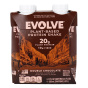 Front of Evolve Plant-Based Protein Shake Double Chocolate