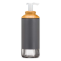 Front of Full Circle Soap Opera Gel Soap + Lotion Dispenser Grey, 12oz