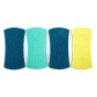 Front of Full Circle Stretch Counter Scrubbers, 4pk