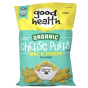 Front of Good Health Organic Baked Cheese Puffs Mac & Cheese