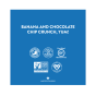 Healthy Crunch Gluten-Free Nut-Free Chocolate Banana Probiotic Granola Bars, 5 Bars