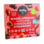 Front of Healthy Crunch School Approved Granola Bars Chocolate Strawberry, 5 bars
