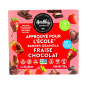 Back of Healthy Crunch School Approved Granola Bars Chocolate Strawberry, 5 bars