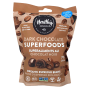 Front of Healthy Crunch Vegan Dark Chocolate Superfoods Espresso Bean
