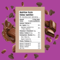 Nutritional label of Healthy Crunch Double Chocolate Crispy Squares, 6 bars