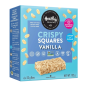 Front of Healthy Crunch Vanilla Crispy Squares, 6 bars