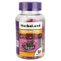 Front of Herbaland Sugar-Free Calcium & D3 Gummies for Kids, 90 Gummies (French)