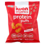 Front of IWON Organics Plant-Based Protein Puffs Red Pepper, 42g
