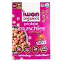 Front of IWON Organics Plant-Based Protein Crunchies Berry, 198g