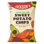 Front of Jackson's Sweet Potato Chips With Avocado Oil Carolina BBQ