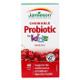 Front of Jamieson Vitamins Chewable Probiotic For Kids Natural Cherry, 60 Tablets