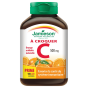 Back of Jamieson Vitamins Chewable Vitamin C Natural Tangy Orange, 100+20 Tablets