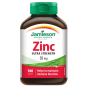 Front of Jamieson Vitamins Vitamin Zinc Ultra Strength, 100 Tablets
