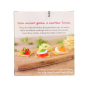 Back of Jovial Organic Sourdough Einkorn Crackers Sea Salt, 128g