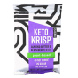 Front of Keto Krisps Plant-Based Almond Butter & Blackberry Jelly Protein Bar