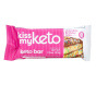 Front of Kiss My Keto Keto Bar Chocolate Birthday Cake, 50g