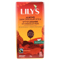Front of Lily's Dark Chocolate Style Bar Almond, 85g
