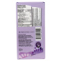 Back of Lily's Milk Chocolate Style Salted Almond, 85g