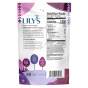 Back of Lily's No Sugar Added Dark Chocolate Candy Coated Pieces