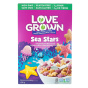 Front of Love Grown Truly Fruity Flavour Sea Stars Toasted Bean & Rice Cereal, 198g